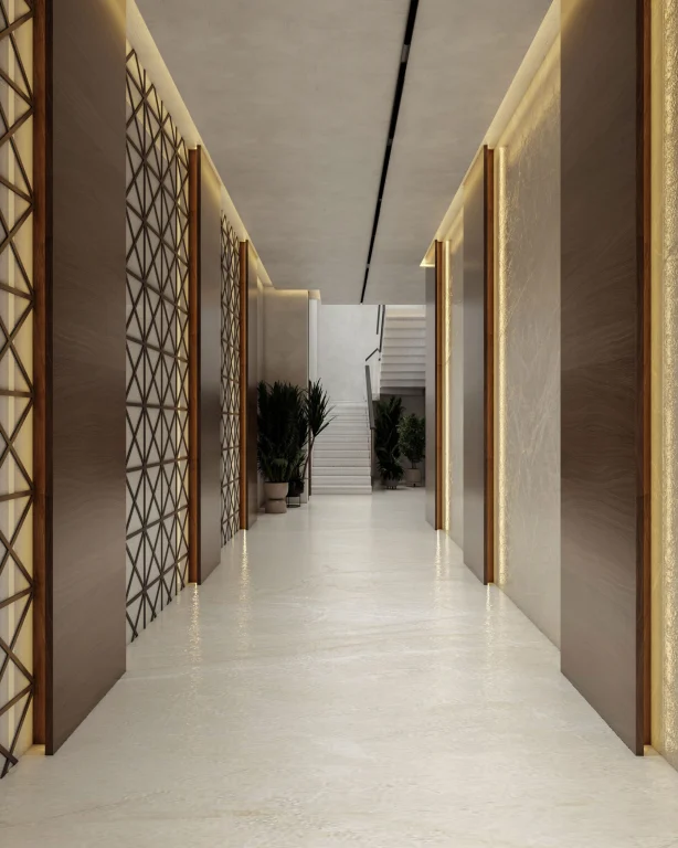 تصميم داخلي لعمارة سكنية في حي قرطبة — صورة 2