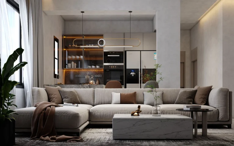 تصميم داخلي لعمارة سكنية في حي قرطبة — صورة 4