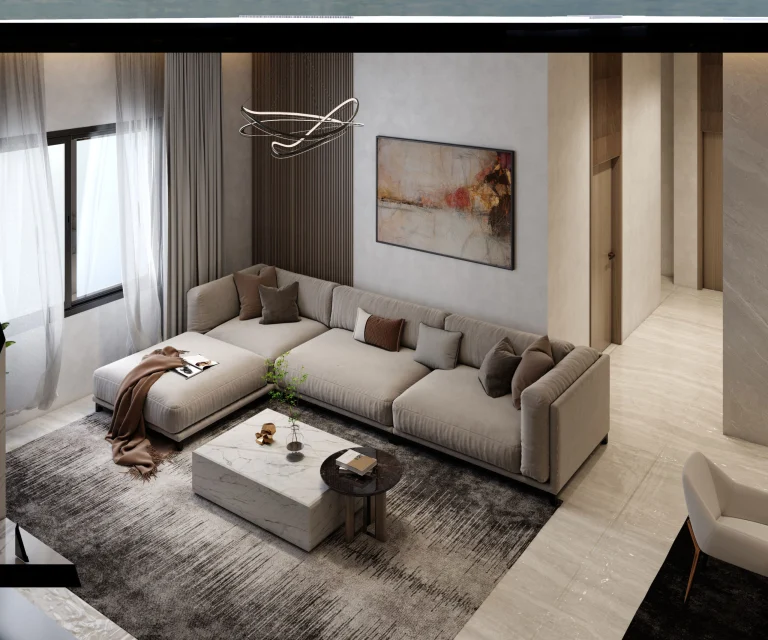 تصميم داخلي لعمارة سكنية في حي قرطبة — صورة 9