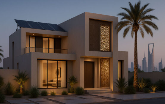 اتجاهات تصميم فلل 2025 في الرياض تركّز على كفاءة الطاقة، المساحات المرنة، والطابع المعماري المحلي—ثلاث لمسات ترفع قيمة إعادة البيع وتضمن مطابقة الكود السعودي.