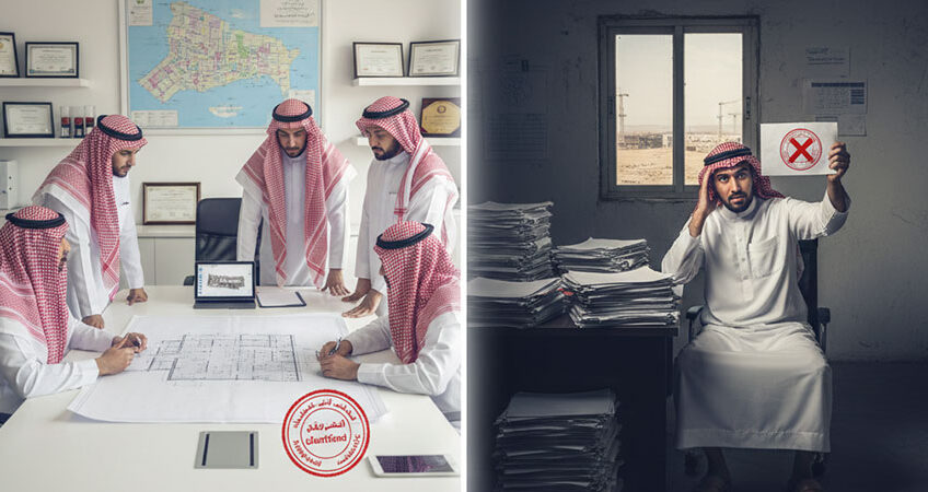 اعرف فروق الوقت والتكلفة والمسؤولية القانونية بين المكتب الهندسي المعتمد وغير المعتمد في الرياض، وكيف ينعكس ذلك على اعتماد رخصك وجودة التنفيذ وسلامة مشروعك.