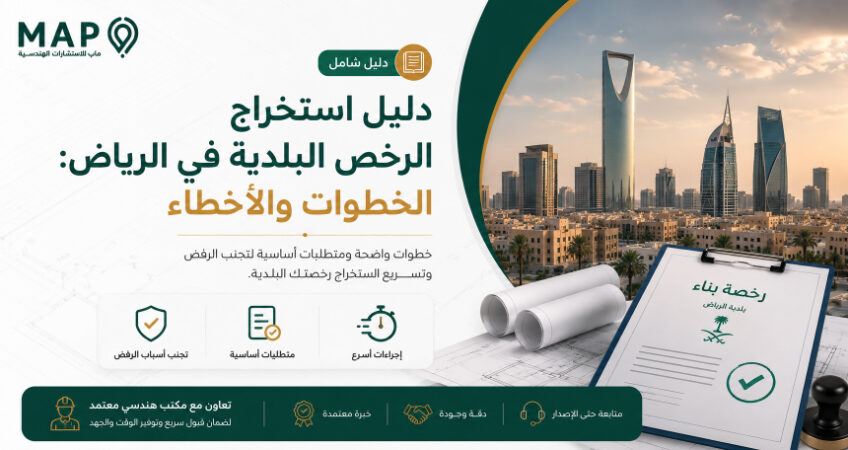 تعرف على خطوات استخراج الرخص البلدية في الرياض، المتطلبات الأساسية، أبرز أسباب الرفض، وكيف يساعدك مكتب هندسي معتمد في تسريع الإجراءات.