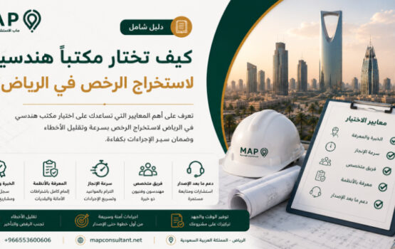 تعرف على أهم المعايير التي تساعدك على اختيار مكتب هندسي في الرياض لاستخراج الرخص بسرعة وتقليل الأخطاء وضمان سير الإجراءات بكفاءة.