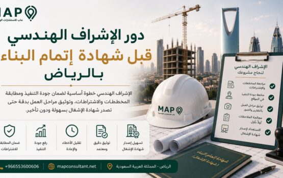 تعرف على دور الإشراف الهندسي أثناء البناء في توثيق مراحل التنفيذ ومراجعة المطابقة، والاستعداد لإصدار شهادة الإشغال دون مفاجآت عند نهاية المشروع بالرياض.